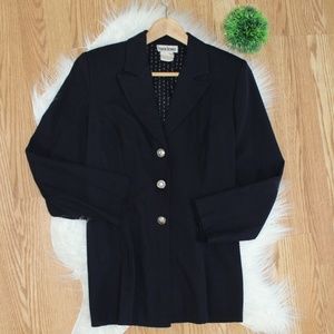 Francine Browner Jackets & Coats - Francine Browner Navy Blazer Jacket M Francine Browner Jackets & Coats - Francine Browner Navy Blazer Jacket M